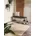 Nest Creme/Beige 80x150 cm Outdoor geeignet Rechteckig im Style Zickzack Boho-Style Pflegeleicht für