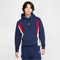 Nike Sportswear Air Fleece Hoodie Herren midnight navy/lt khaki/gym