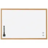 magnetoplan® magnetoplan Whiteboard 121925 MDF-Rahmen 390x290mm