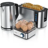 Arendo Wasserkocher 1,5 l Silber