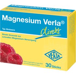 Magnesium Verla direkt Granulat Himbeere 30 St