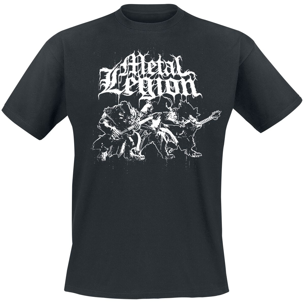 Guild Wars - Gaming T-Shirt - 2 - Metal Legion - S bis L - für Männer - Größe L - schwarz  - EMP exklusives Merchandise!