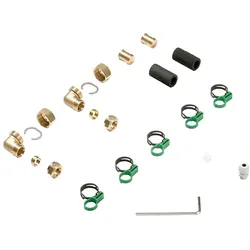 BOSCH Zubehör Solartechnik FS 12-2 Flachdach-Anschluss-Set für SO5000TF 7735600337