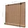 vidaXL Bambusrollo 120 x 160 cm Braun