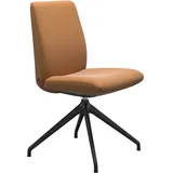 Stressless Stuhl Laurel | Drehgestell D350 Batick New Caramel Ohne Armlehnen Niedriger Rücken Matt Schwarz