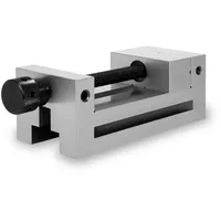 Eberth Präzisionsschraubstock mit Spindel Backenbreite 125mm Spannweite 160mm
