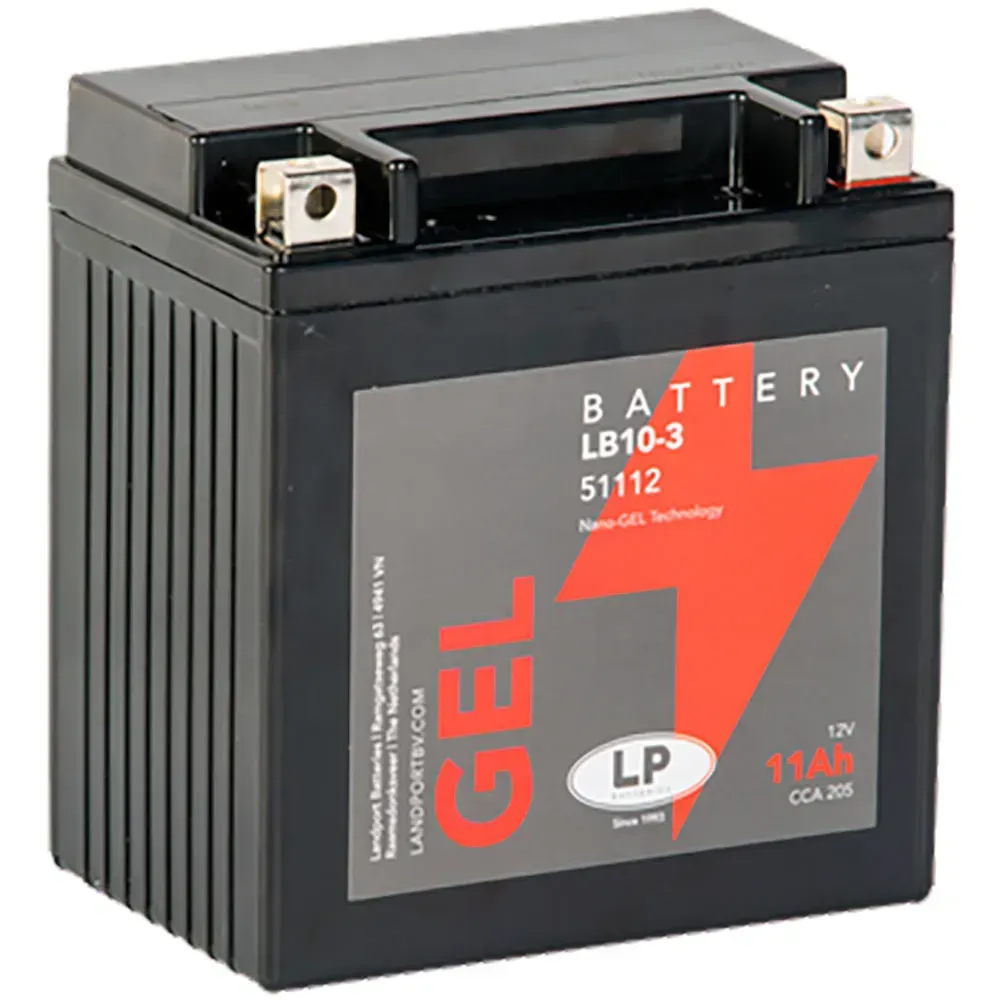 Lp Landport Lb10-3 Gelbatterie - Black - One Size