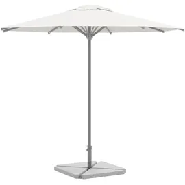 vidaXL Schirmständer Granit 14 kg Grau