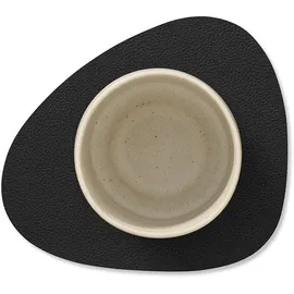 Lind DNA - Glasuntersetzer Curve, Serene schwarz
