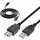 InLine USB-A 1 m Schwarz