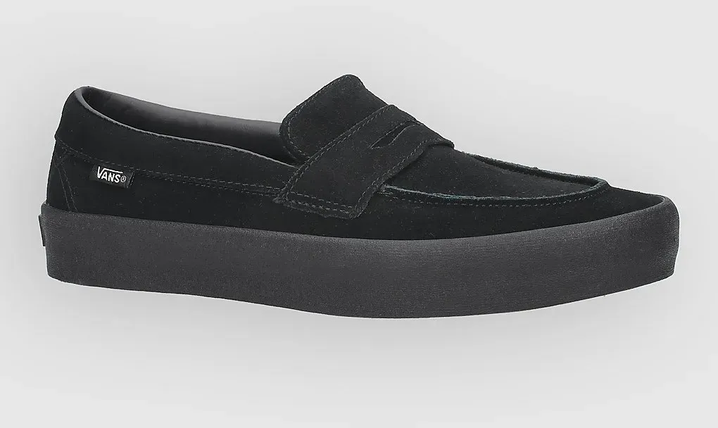 Vans Skate Loafer Suede Skateschuhe black / black Gr. 10.0