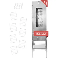 Lemodo Räucherofen XL Stahl 110 cm inkl. Untergestell + Zubehör