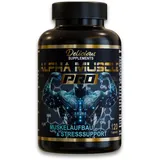 Alpha Muscle Pro – Creatine HCl + HMB + Ashwagandha + Shilajit | Hochwertige Performance-Formel für intensives Training, Energie & kraftvolle Körperkomposition | Delicious Supplements