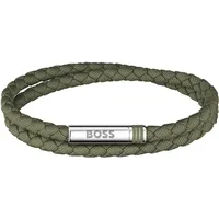 Boss ARES SUMMER Armband khaki Edelstahl Nylon 19 cm