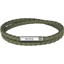Boss ARES SUMMER Armband khaki Edelstahl Nylon 19 cm