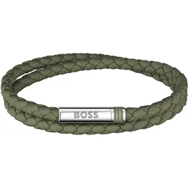 Boss ARES SUMMER Armband khaki Edelstahl Nylon 19 cm