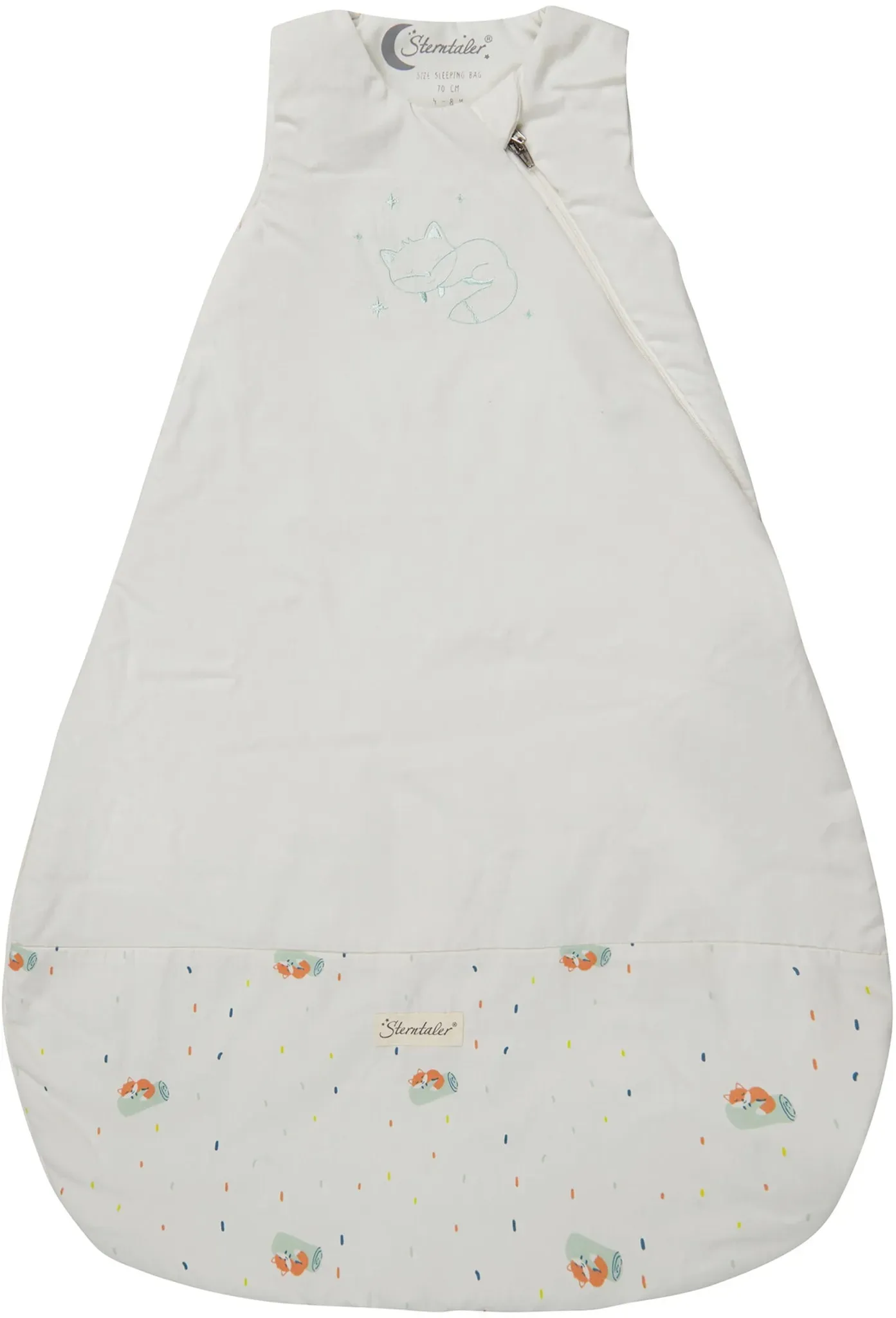 Sterntaler Ganzjahres-Schlafsack 1.5 TOG, weiss, 80