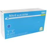 Medi-Inn Nitril blue extra Einmalhandschuhe puderfrei (Größe: S 10 x 100 Stück)