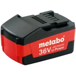 Metabo Li-Power Akkupack 36 V - 1,5 Ah, Compact, "AIR COOLED"