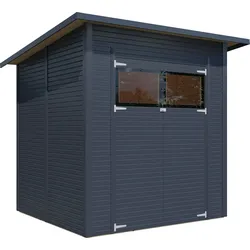 Bertilo Gartenhaus Pent Modern 3 - 18 mm anthrazit