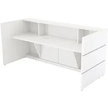 SOENNECKEN Theke Pearl 2400x1120x1050mm weiß