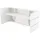 SOENNECKEN Theke Pearl 2400x1120x1050mm weiß