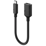 Alogic USB-C auf USB-A Adapter 0,1 m Schwarz