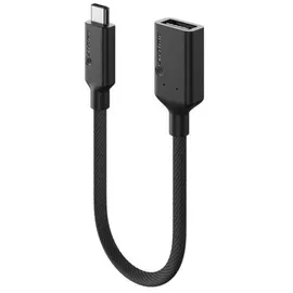 Alogic USB-C auf USB-A Adapter 0,1 m Schwarz
