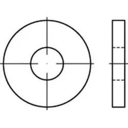 DIN 6340 Scheibe Stahl vergütet 21mm