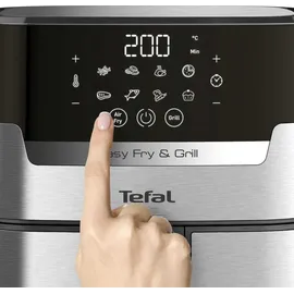 Tefal Easy Fry & Grill Deluxe EY505D edelstahl