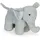 Relaxdays Türstopper Elefant Grau 22 cm