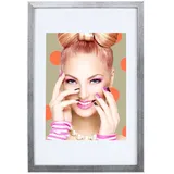 Ideal Trend Bilderrahmen Lifestyle Plexi Foto Rahmen Collage Wanddeko Poster S111: Farbe: Silber | Format: 21x29,7 A4