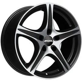 Ronal R56 7.5x19 ET45 5x108 76, mattschwarz-frontkopiert