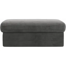 sit&more Polsterhocker Moreno 90 x 43 x 60 cm Grau