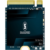 SHARKSPEED M.2 2230 SSD 256GB 30mm NVMe PCIe Gen 3.0 x4, SSD Festplatte Interne für Steam Deck Surface Pro7+/ProX/laptop3/laptop4/laptop Go Ultrabook
