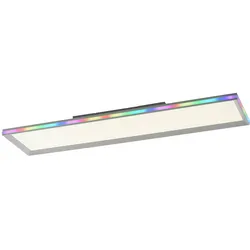 Deckenleuchte Regenbogen Effekt dimmbar Wohnzimmerlampe LED Deckenlampe Farbwechsel LED, mit Fernbedienung, 1x LED 43 W 2300Lm 2700-5000 Kelvin, L 100 cm