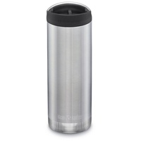 Klean Kanteen TKWide Café Cap Isolierflasche 473ml brushed stainless (1008312)