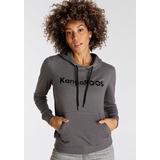 KANGAROOS Kapuzensweatshirt, Gr. 40/42 (M), anthrazit melange, , 99525926-40