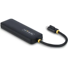 Startech StarTech.com 4-Port USB-C Hub, USB-C zu 4x USB-A, Busbetrieben Mini Hub, Multi-Port USB 3.0 Splitter, Desktop USB Hub