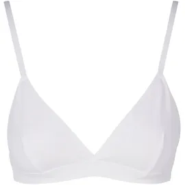 URBAN CLASSICS Ladies Basic unpadded Bra 2-Pack, - weiß,