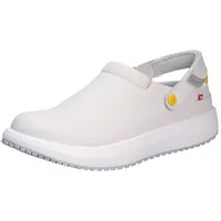 Joya Ace ESD M White, Clogs für Herren aus Leder, weiß - 43 EU