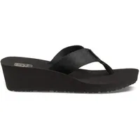 Teva Damen Mush Mandalyn Wedge 2-w Flip-Flop, Motiv Black Out, 38 EU