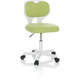 HJH Office KIDDY TOP W Stoff Drehstuhl, mitwachsend, Grün,