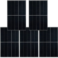 Juskys 5er Set Solarmodul RSM40-8-410M