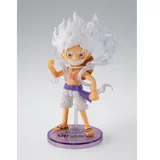 Tamashii Nations One Piece World Collactable Figures x S.H. Figuarts Actionfigur Monkey D. Ruffy Gear 5 8 cm