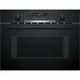 Bosch CMA585GB1, Serie 6, Einbau Mikrowelle mit Heißluft, 60 x 45 cm, Schwarz