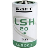 Saft-Batteries Batterien LSH20 Lithium 3,6V (D) Mono Li-SOCl2