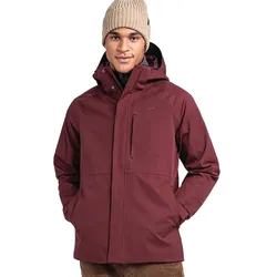 Schöffel Winterjacke ZipIn Toledo (wasserdicht, winddicht, atmungsaktiv) weinrot Herren