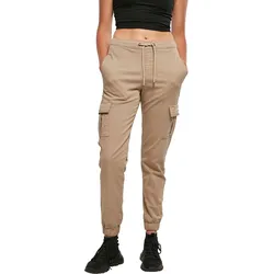 Jogginghose Softtaupe 3257 Hoher Bund Tunnelzug XL