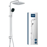 GROHE Vitalio Comfort 250 Duschsystem mit Umstellung, für die Wandmontage chrom